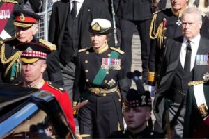 'Sick Old Man' Prince Andrew Heckled by Protester During Queen's Coffin Procession 34 642481 origin 1