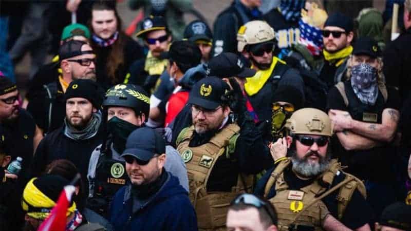 Watch: Nazis And Proud Boys Clash With Anti-Fascists Outside Texas Church Hosting Drag Queen Bingo 1 644569 origin 1