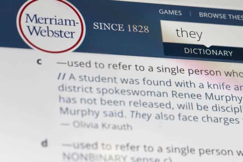 The Word Of The Year? Merriam-Webster Makes The Big Announcement. 1 657025 origin 1