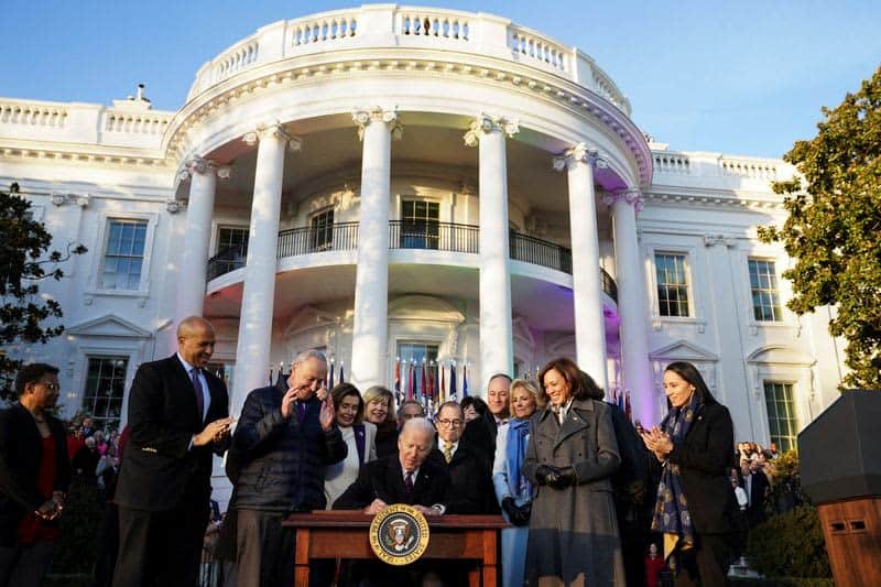 Biden signs marriage equality act to tune of Cyndi Lauper's 'True Colors' 30 659747 659747 origin 1 1