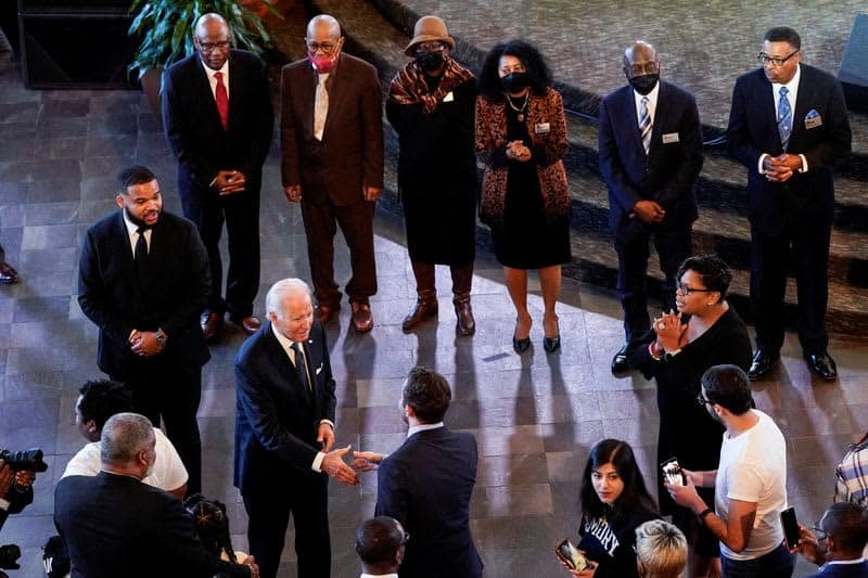 In Tribute To Rights Leader King, Biden Invokes 'Battle For The Soul Of This Nation' 4 664287 664287 origin 1 3