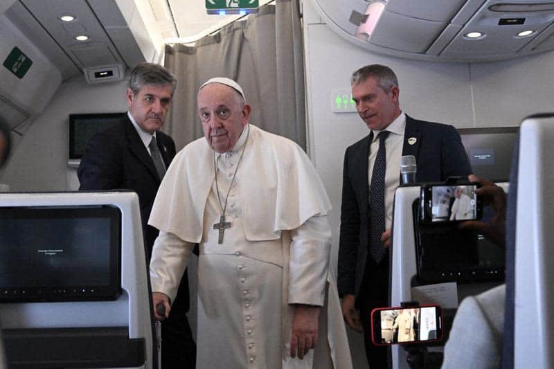 Pope Francis says laws criminalising LGBT people are a 'sin' and an injustice 51 667441 origin 1