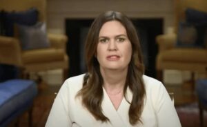 'Salute their flags': Sarah Huckabee Sanders appears to attack LGBTQ Americans and BLM in SOTU response 30 668217 origin 1