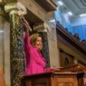 ‘Oh, please, that’s horrible’: Nancy Pelosi cringes at the possibility of Trump winning in 2024