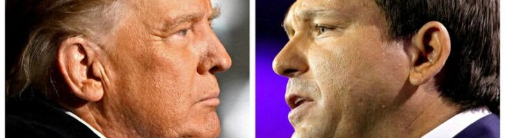 Early 2024 salvos foreshadow unpredictable Trump vs DeSantis fight