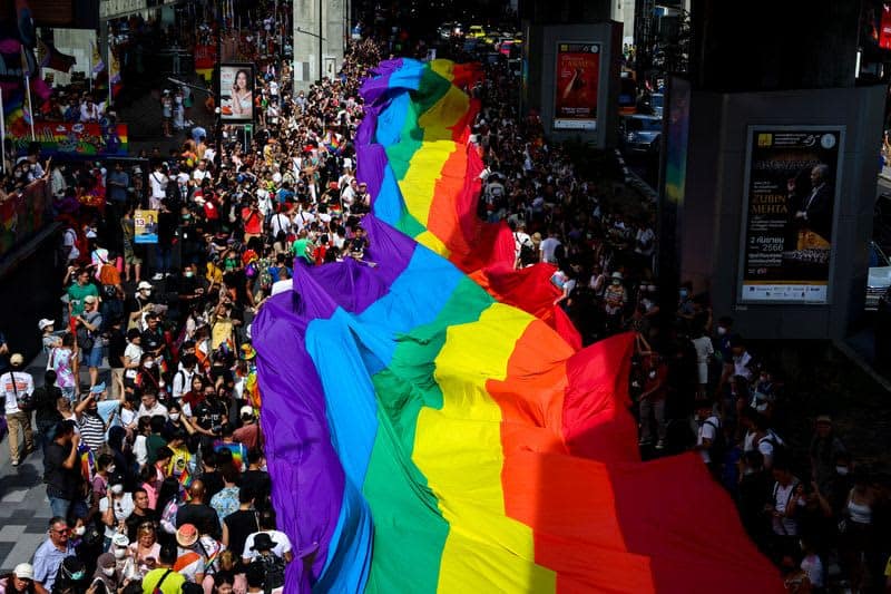 Thai PM frontrunner attends Pride parade, promising same-sex marriage, gender identity rights 56 680664 680664 origin 1 1