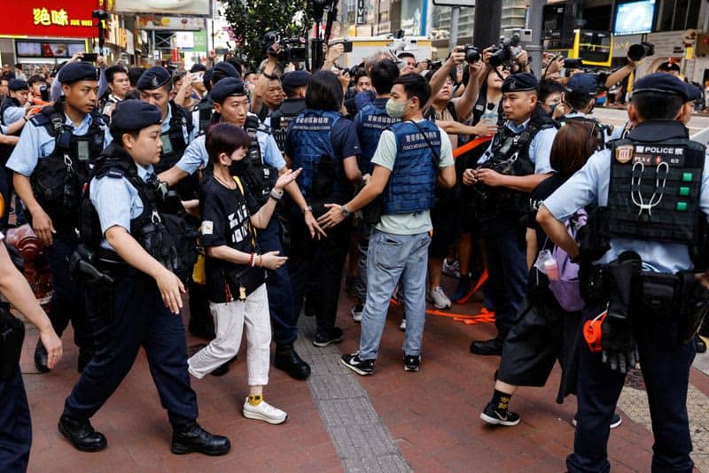 Scores detained in Hong Kong on Tiananmen crackdown anniversary 30 680715 680715 origin 1 1