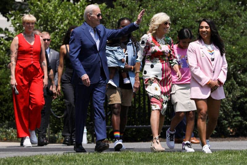 Bidens offer 'joy' at White House Pride event as LGBTQ attacks mount 42 681306 681306 origin 1 2