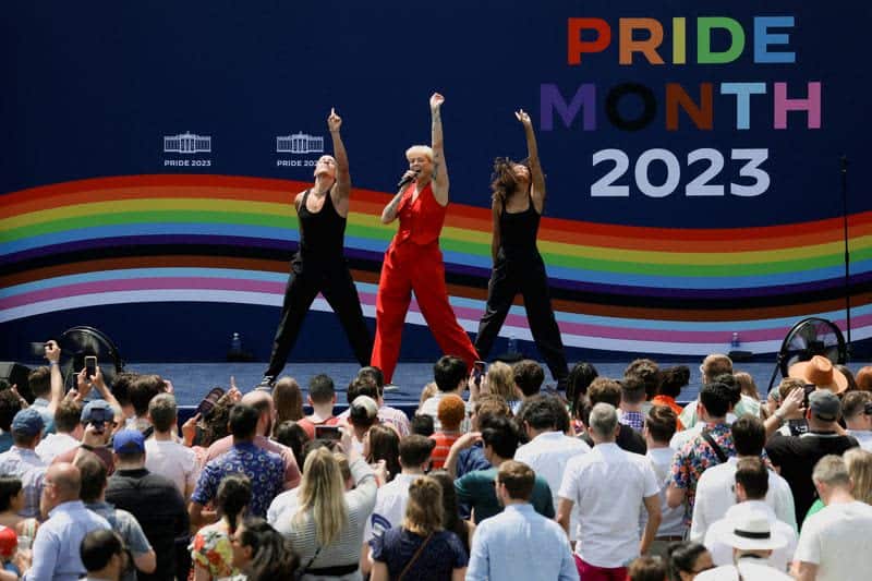 Bidens offer 'joy' at White House Pride event as LGBTQ attacks mount 43 681306 681306 origin 1 3