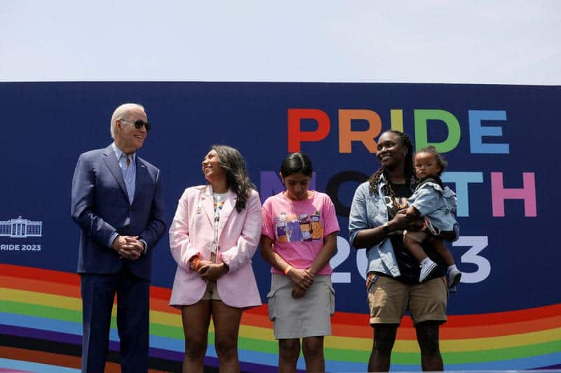 Bidens offer 'joy' at White House Pride event as LGBTQ attacks mount 40 681306 origin 1