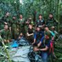 Four Colombian children found alive in jungle weeks after plane crash