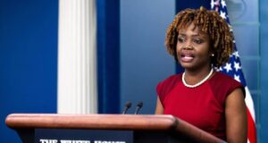 Karine Jean-Pierre Laughs When Asked if President Joe Biden 'Would Consider Pardoning' Donald Trump 8 681874 origin 1
