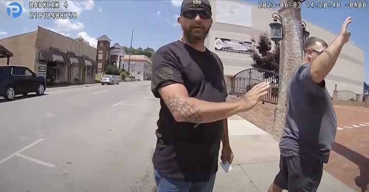 Watch: Kentucky cops release KKK member who pulled a loaded gun on LGBTQ protest 15 685132 origin 1