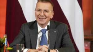 Rinkevics sworn in as Latvian president, first gay EU head of state 44 685231 origin 1