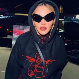 Madonna pokes fun at Pope with hoodie design years after saying: ‘I would like to see the Pope wearing my T-shirt!’ 28 689327 origin 1
