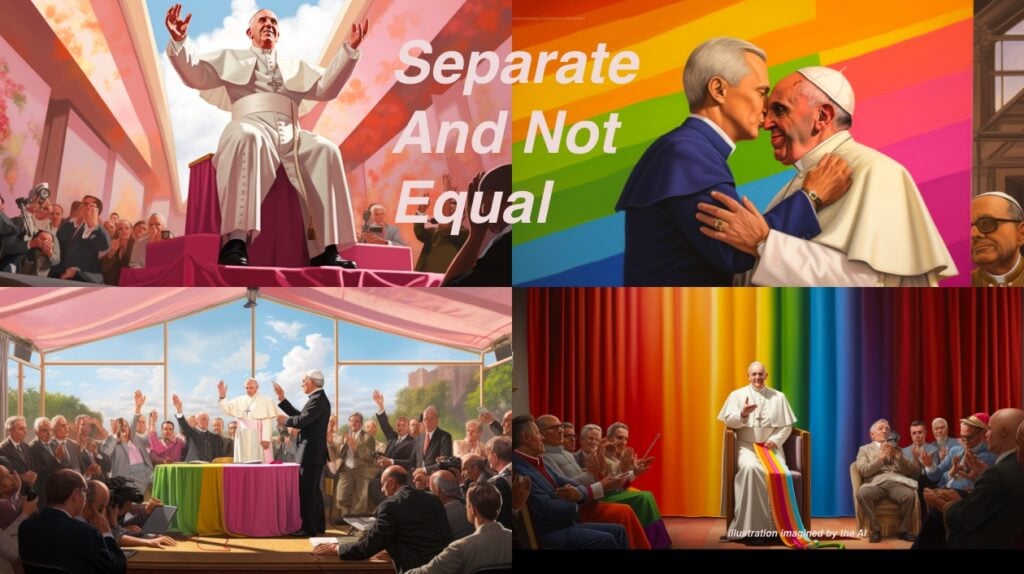 pop blessing same sex