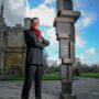 Turing sculpture strands tall at King’s College for Cambridge ‘homecoming’