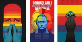 orwellian alexander Khinshtein Russia lgbtq crackdown