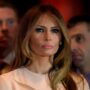 Melania Trump takes part in campaign event that barely drowns out hotel lobby muzak